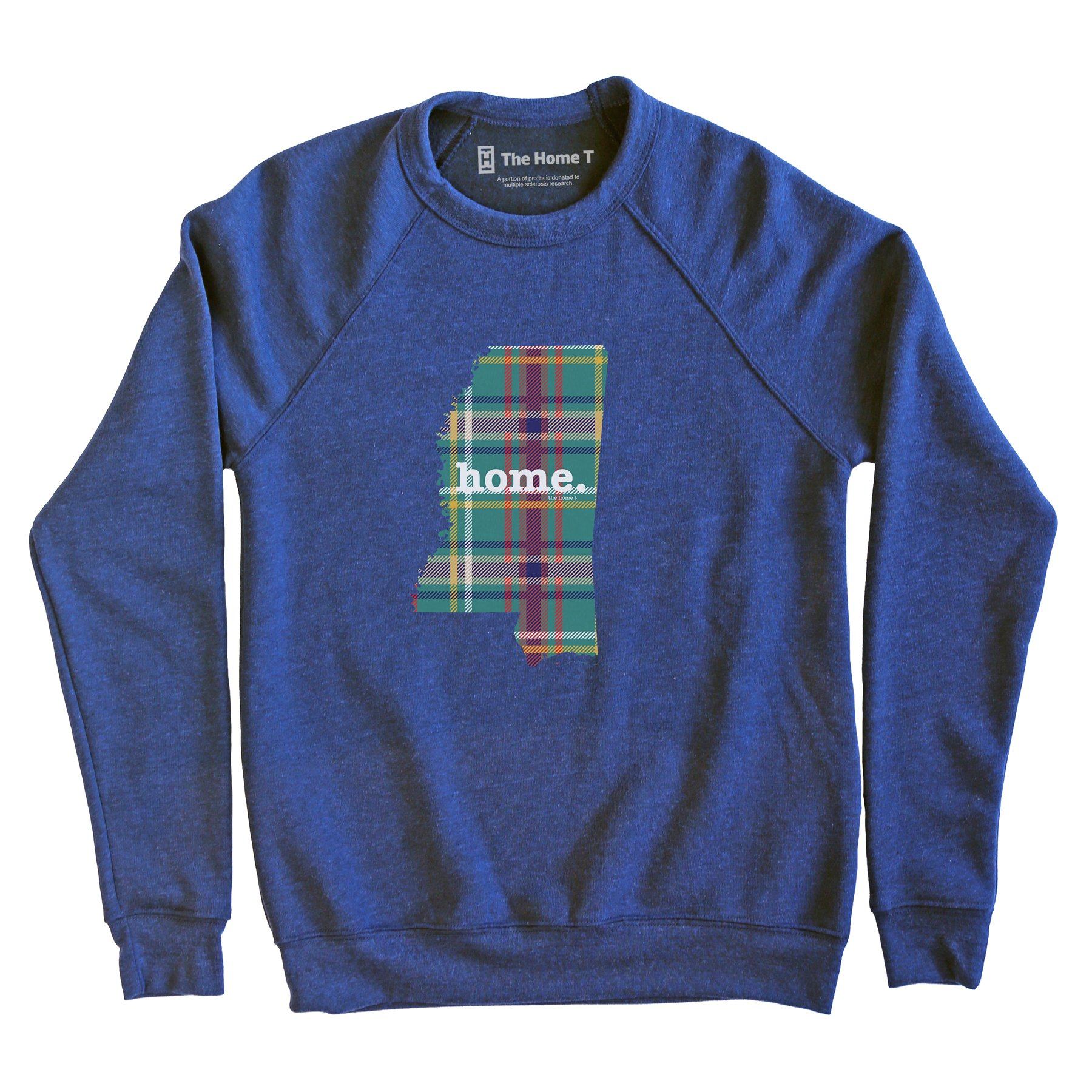 Mississippi Limited Edition Green Plaid Green Plaid The Home T XS Sweatshirt