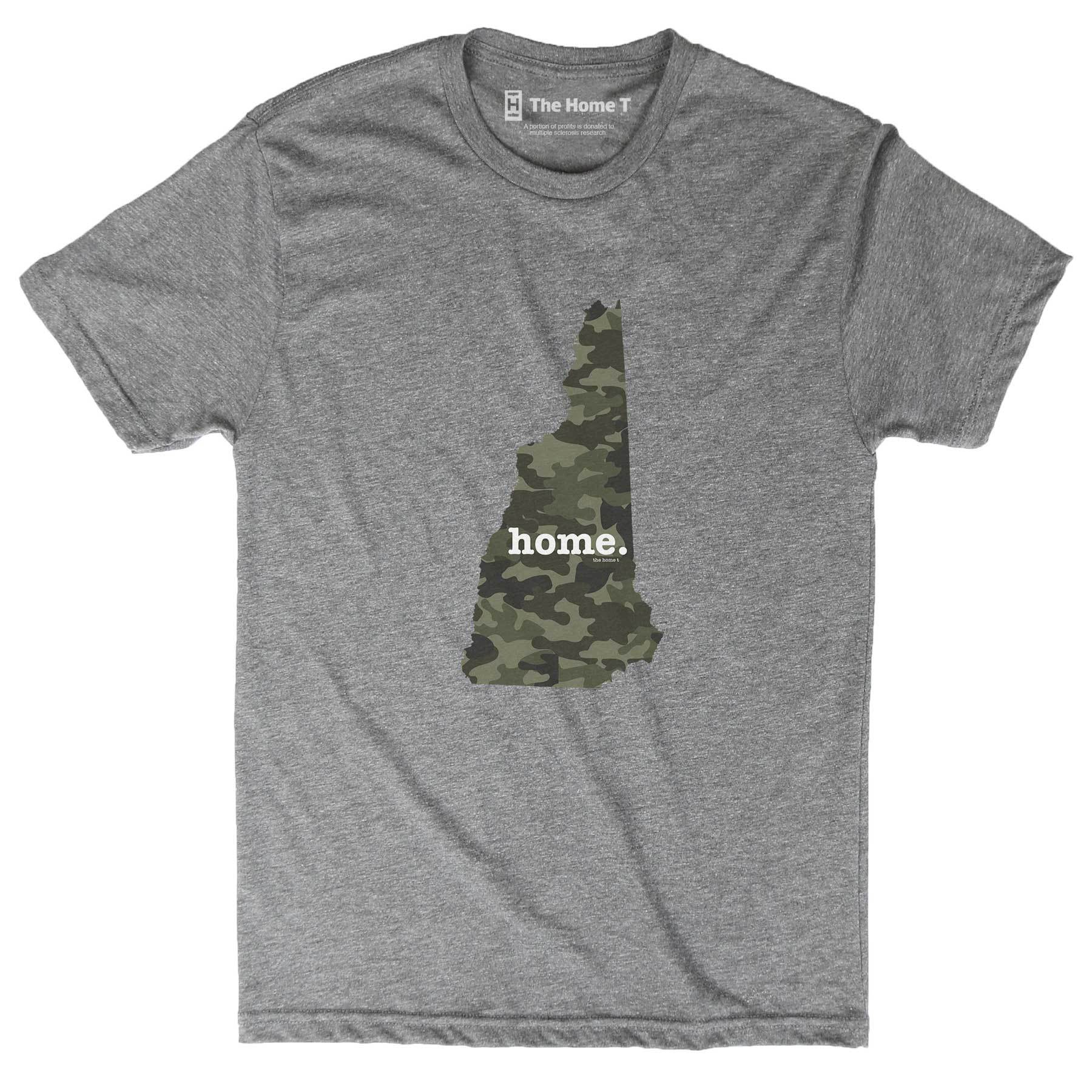 New Hampshire Camo Limited Edition Camo Limited Edition The Home T XS Athletic Grey