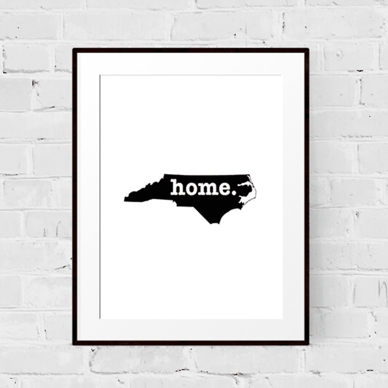 North Carolina Art Print