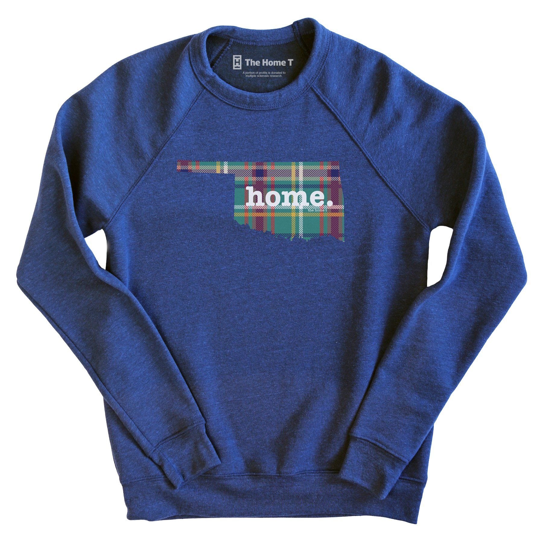 Oklahoma Limited Edition Green Plaid Green Plaid The Home T XS Sweatshirt