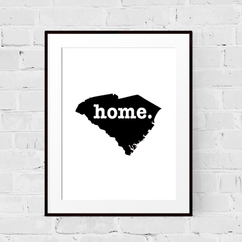 South Carolina Art Print