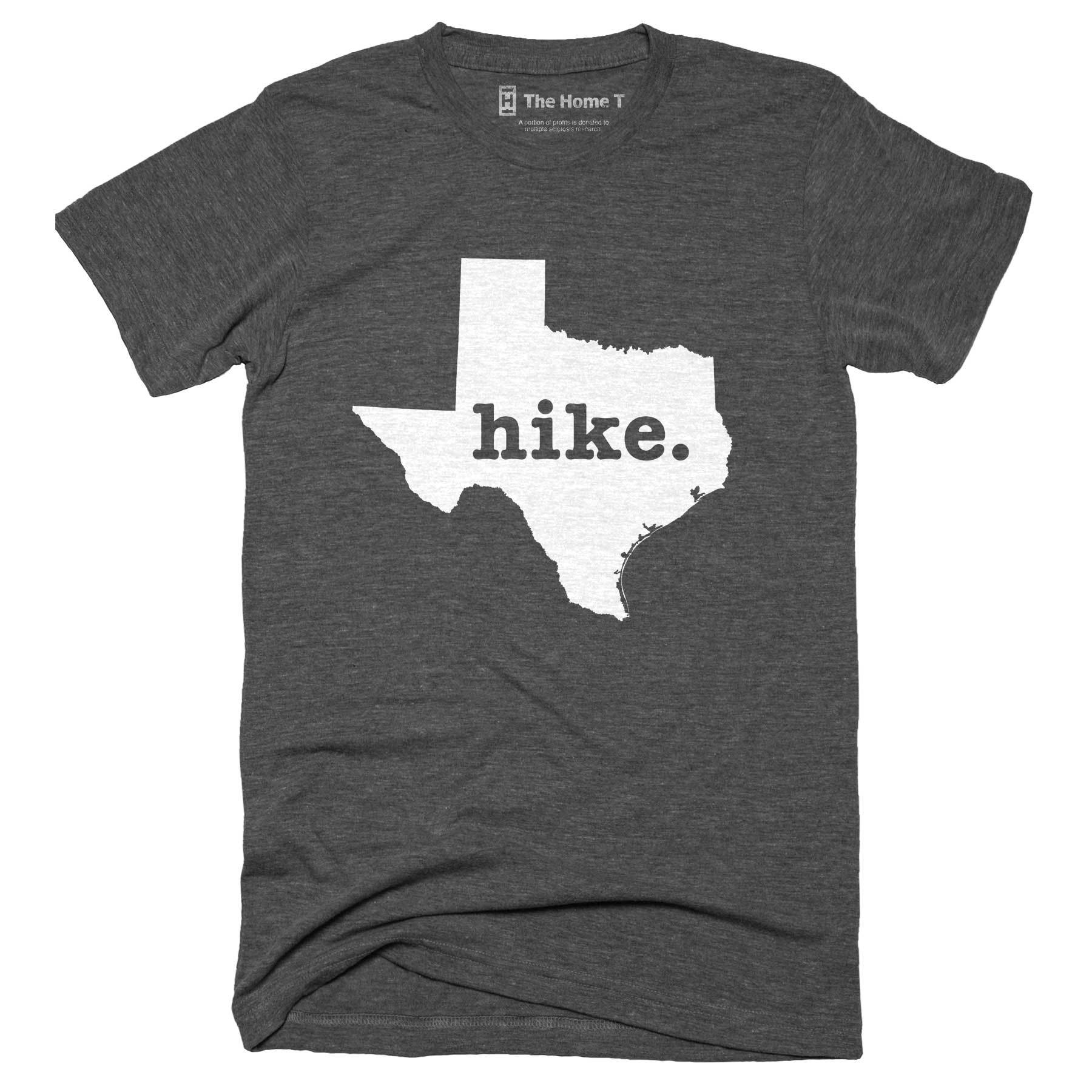 Texas Hike Hike Home T-Shirt Outdoor Collection The Home T XS Grey