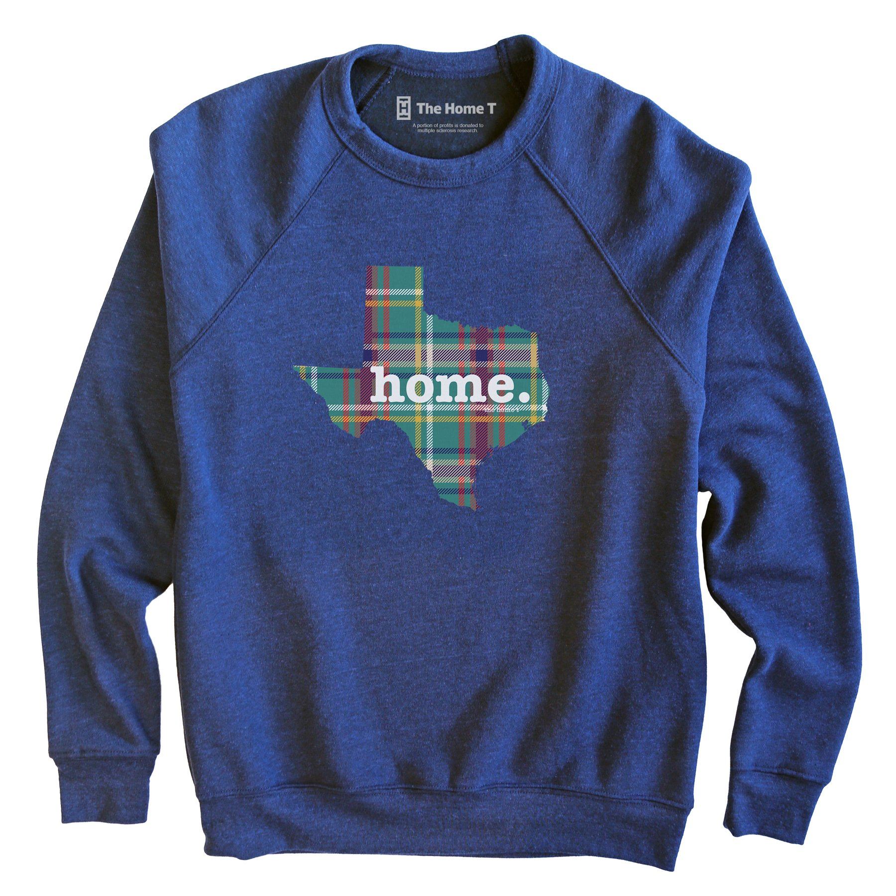 Texas Limited Edition Green Plaid Green Plaid The Home T XS Sweatshirt