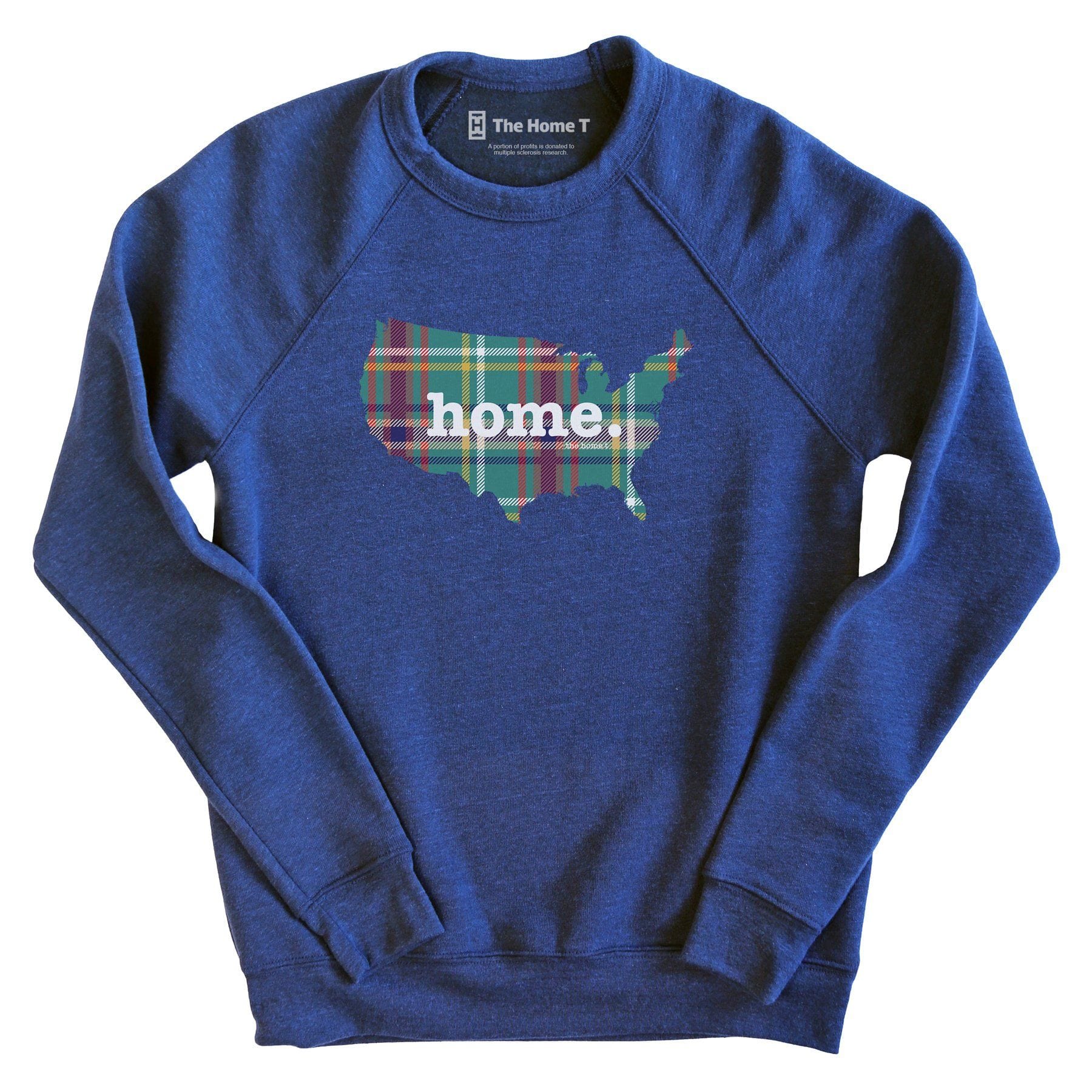 United States Limited Edition Green Plaid Green Plaid The Home T XS Sweatshirt