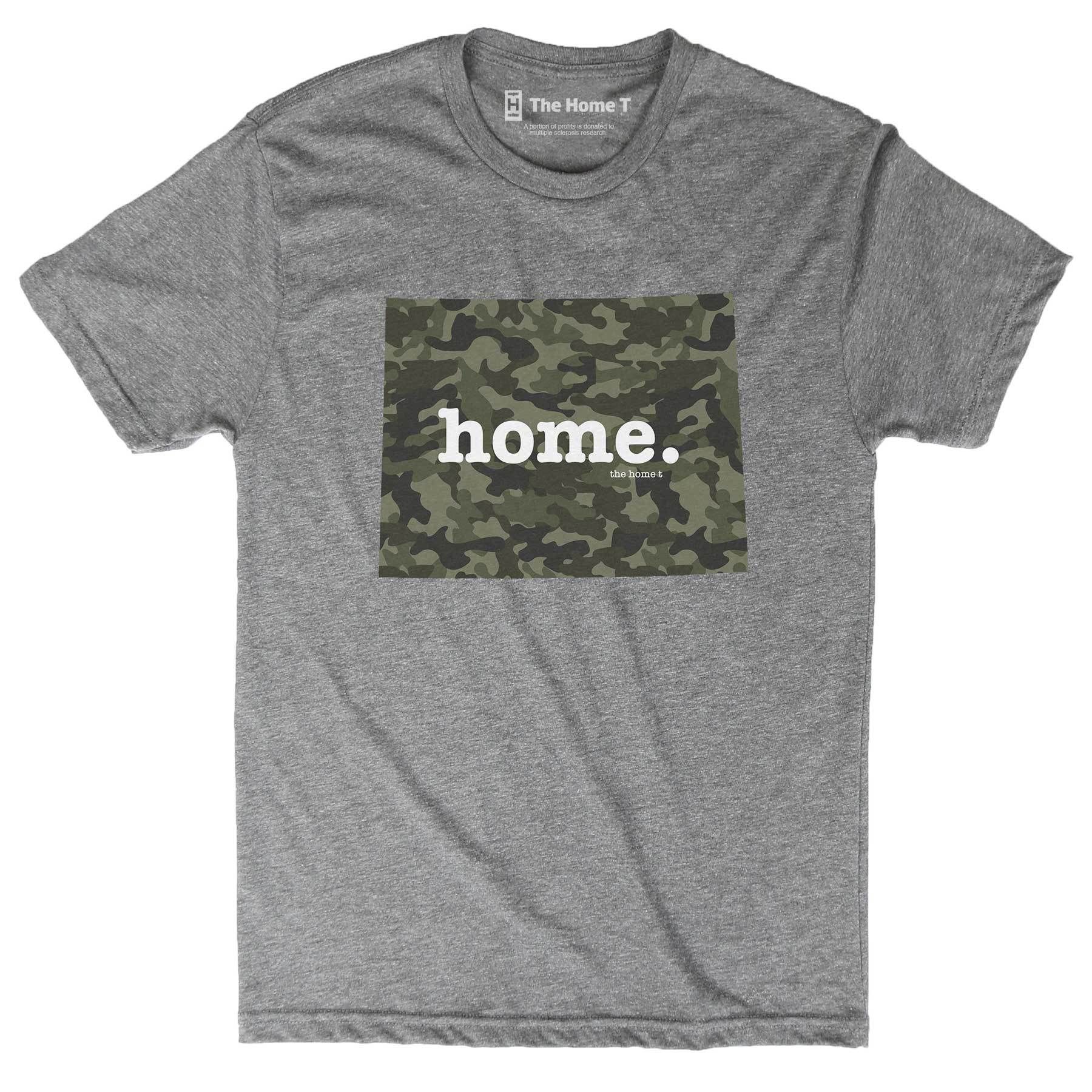 Wyoming Camo Limited Edition Camo Limited Edition The Home T XS Athletic Grey