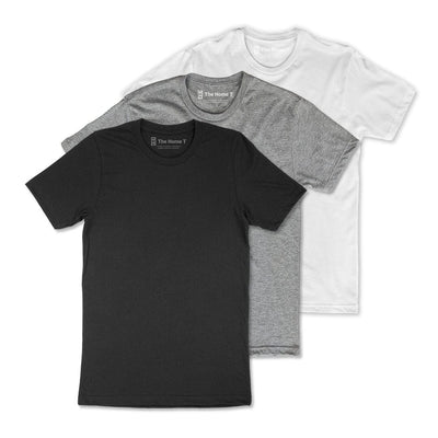Basic Crewneck 3 Pack