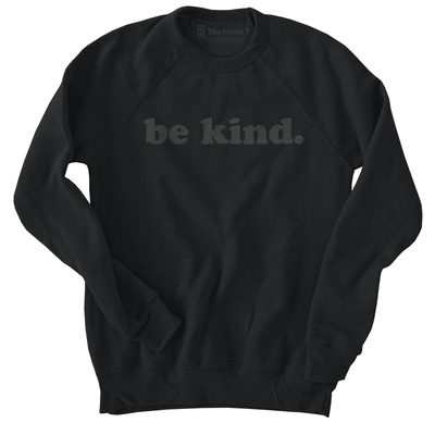 Be Kind Black on Black