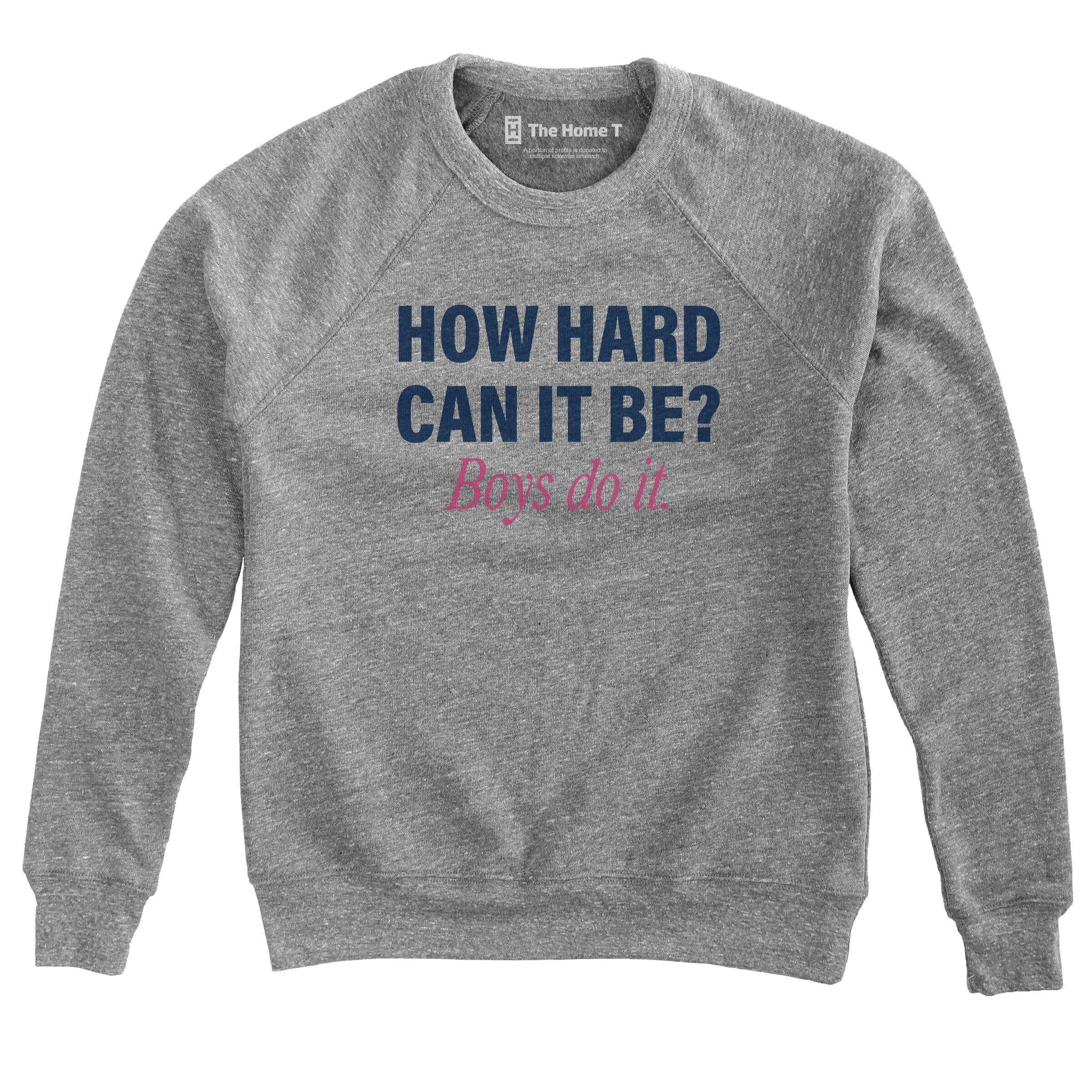 How Hard Can It Be? Boys do it.
