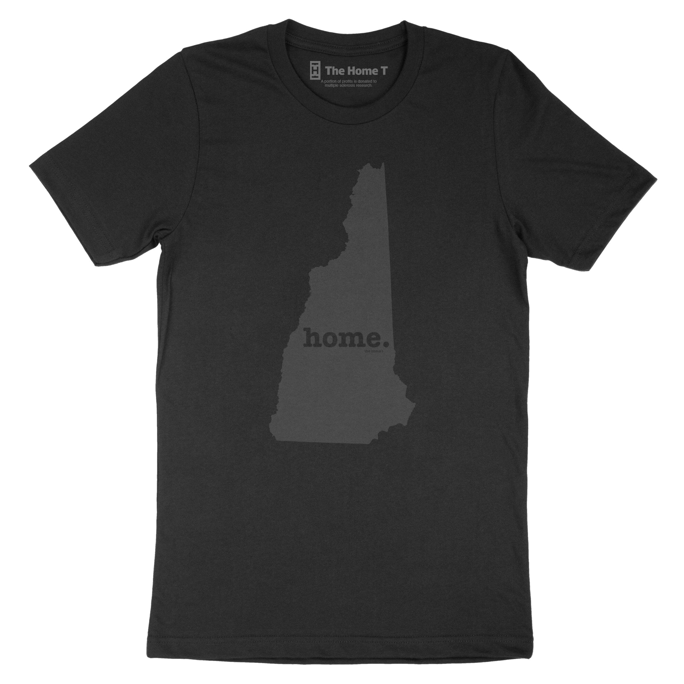New Hampshire Home Black on Black