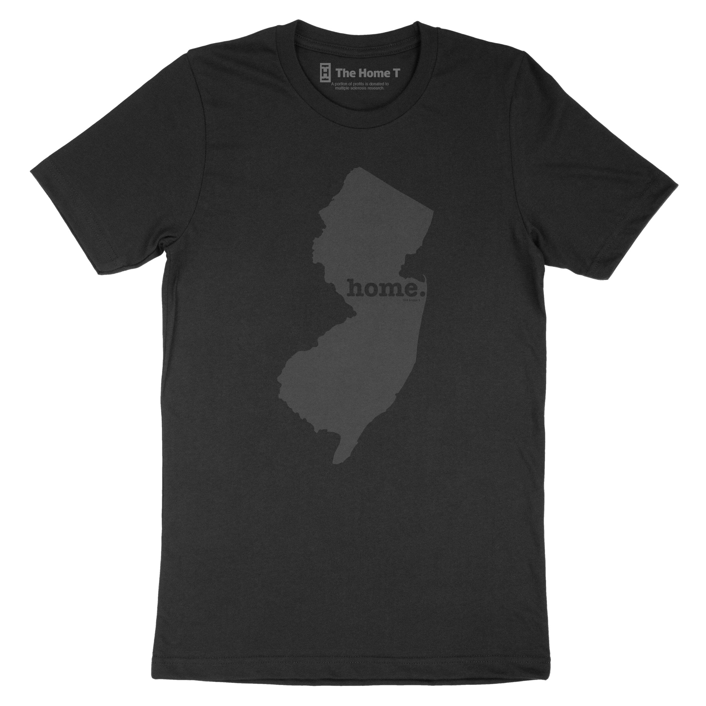 New Jersey Home Black on Black