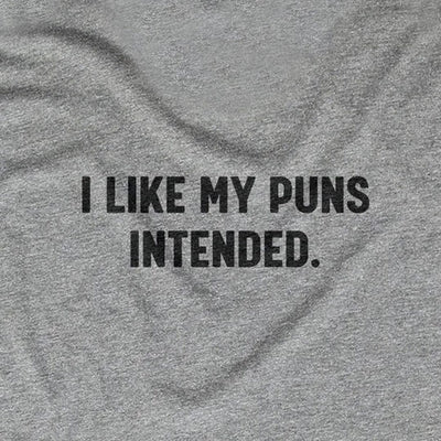 I Like My Puns Intended