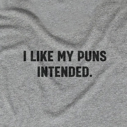I Like My Puns Intended