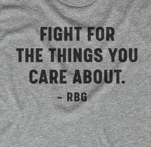 Fight for the things You Care About