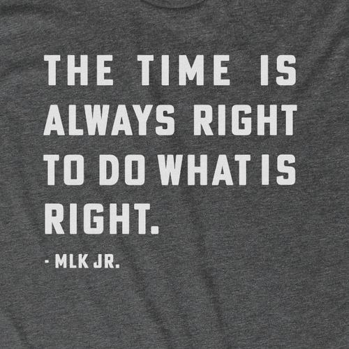 The Time is Always Right