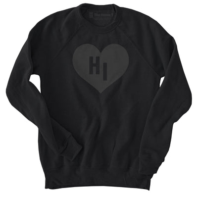 Hawaii Black on Black Heart