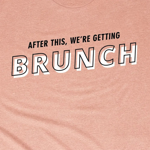 After this we are getting Brunch