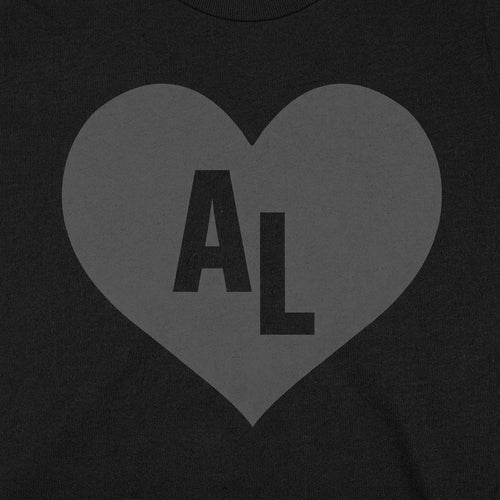 Alabama Black on Black Heart