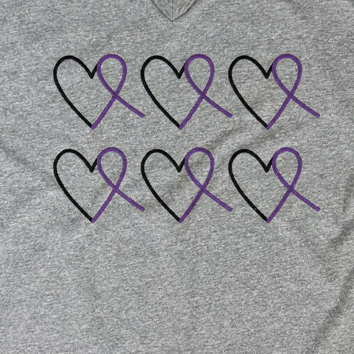 Alzheimer's Heart Ribbon