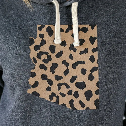 Arizona Leopard Pattern Hoodie