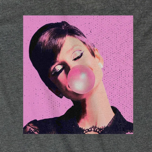 Audrey Blowing Bubble