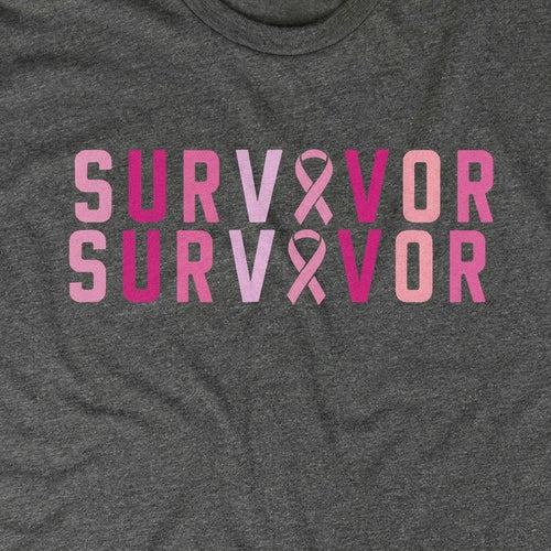Breast Cancer Awareness Pink Survivor