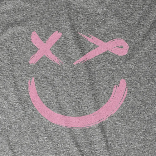 Breast Cancer Awareness Smiley Face