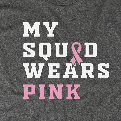 Breast Cancer Awareness Squad Wears Pink