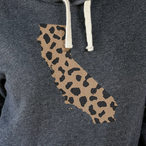 California Leopard Pattern Hoodie