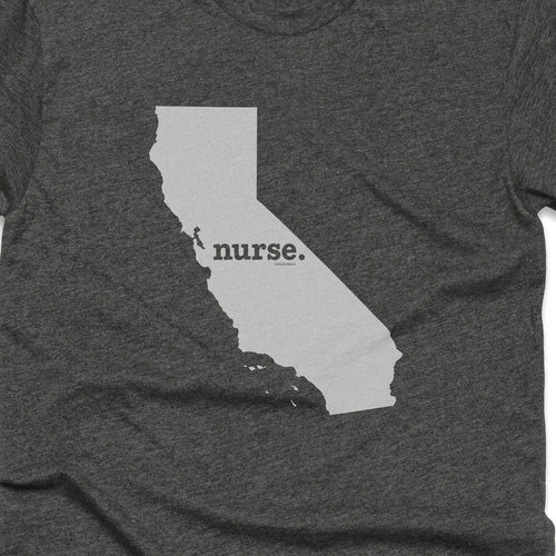 California Nurse Home T-Shirt