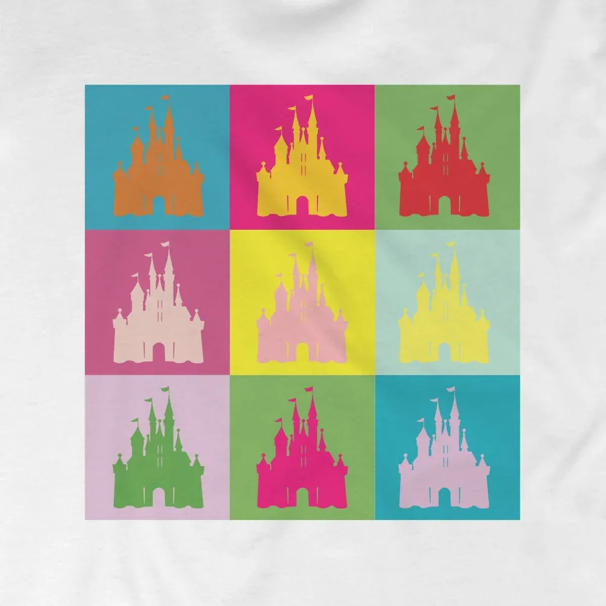 Castle Color Block design close-up
