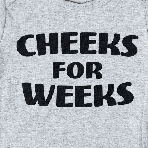 Cheeks For Weeks Onesie