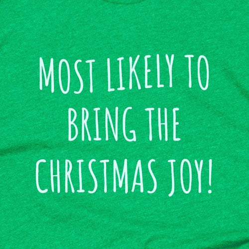 Most Likely to Bring the Christmas Joy!