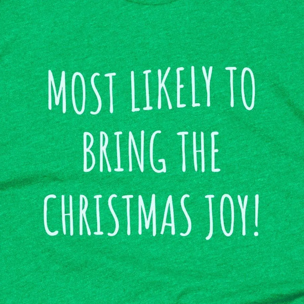 Most Likely to Bring the Christmas Joy!