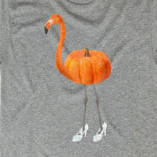 Pumpkin Flamingo