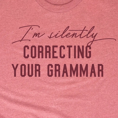 Correcting Your Grammar