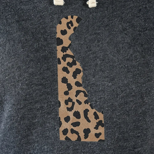Delaware Leopard Pattern Hoodie