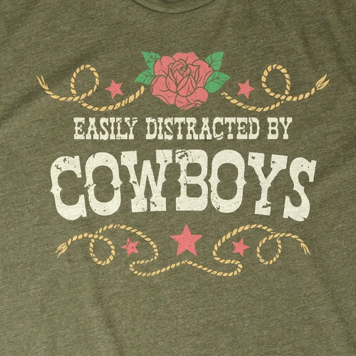 Easily Distracted By Cowboys