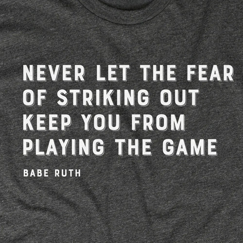 Fear of Striking Out