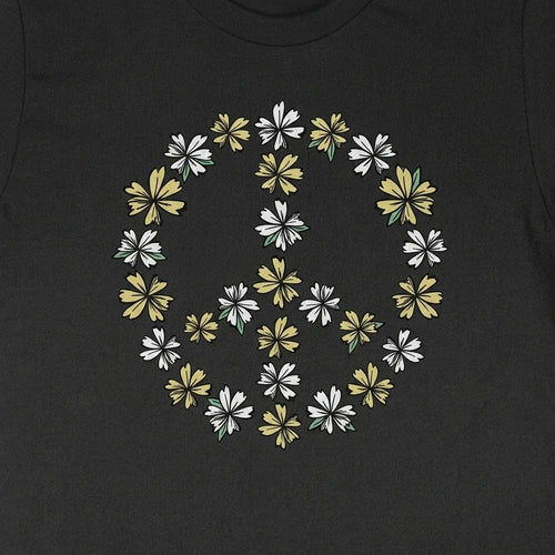 Floral Peace Sign