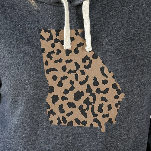 Georgia Leopard Pattern Hoodie