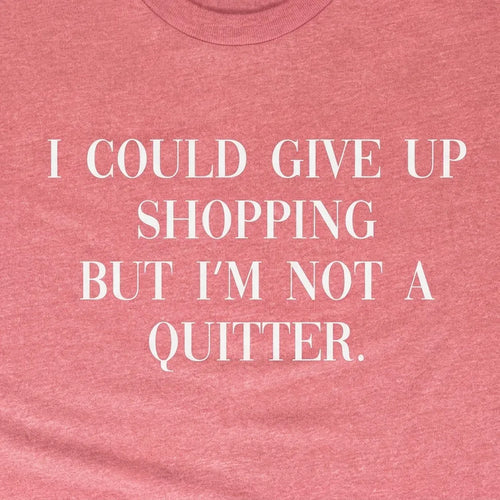 Give Up Shopping