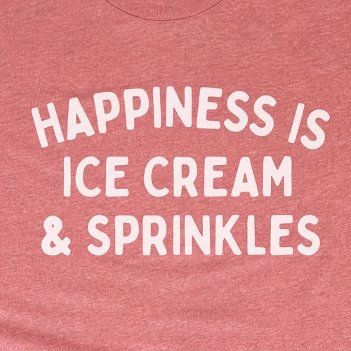 Happiness is Ice Cream and Sprinkles