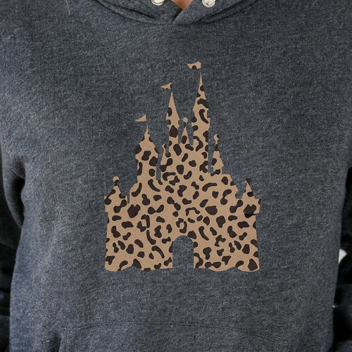 Home at the Castle Leopard Print Limited Edition Hoodie