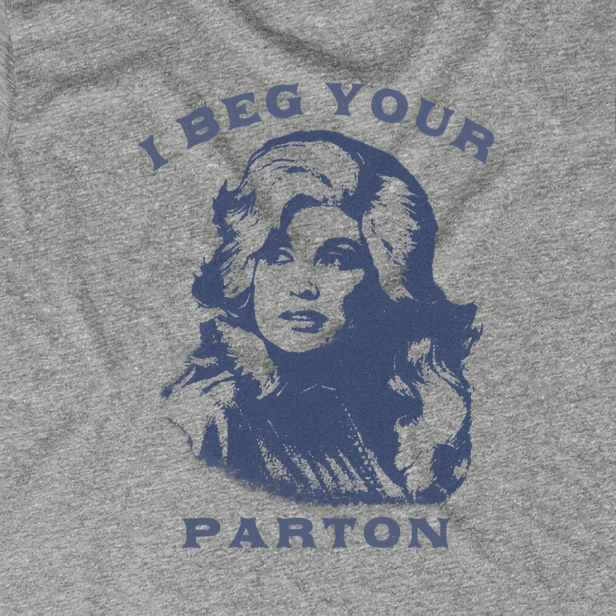 I Beg Your.. design close-up