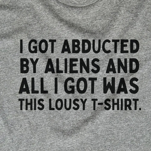 I Got Abducted By (3 Spooky Options)