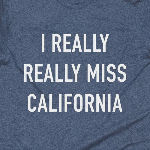I Really Really Miss California