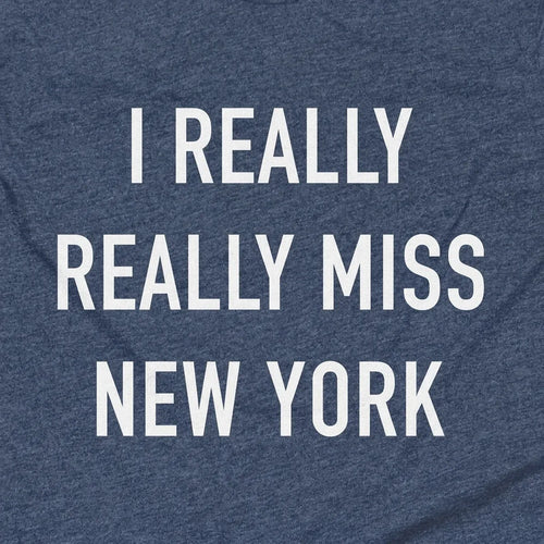 I Really Really Miss New York