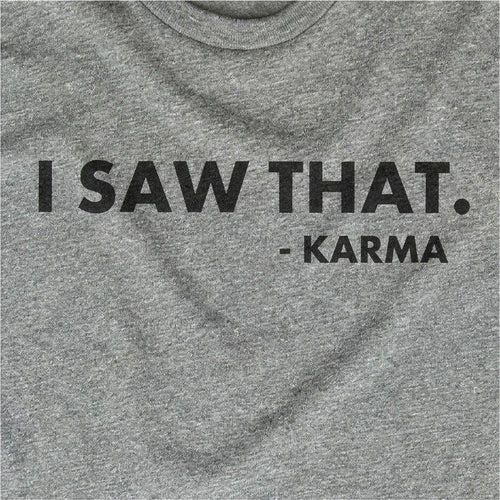I SAW THAT