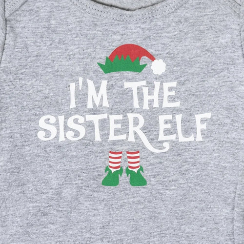 I'm The Sister Elf Onesie