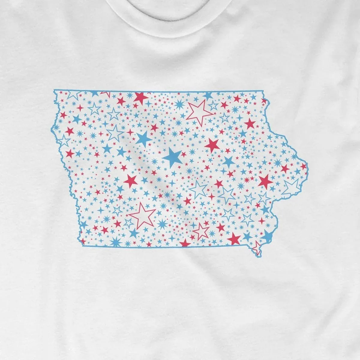Iowa Star State design close-up